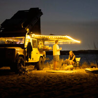 USB-Outdoor-Lichterkette 2farbig 10 Meter dimmbar wetterfest 200 LEDs