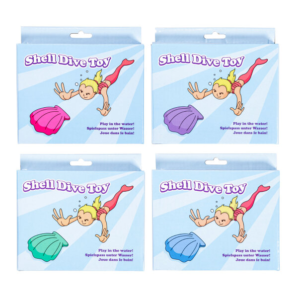 Shell half for diving