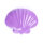 Shell half for diving