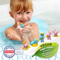 CRAZE Inkee Überraschungs-Badekugel Hippo