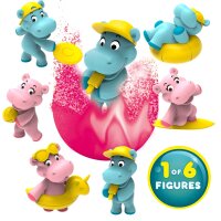 CRAZE Inkee Überraschungs-Badekugel Hippo