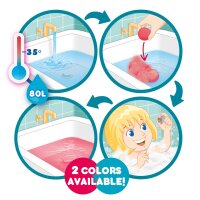 CRAZE Inkee Überraschungs-Badekugel Hippo