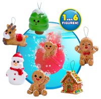 CRAZE Inkee Überraschungs-Badekugel Gingerbread