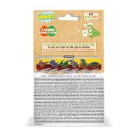 Set 5 x Dino Überraschungs-Badekugel für Dino-Fans mit süßem Pfirsicharoma