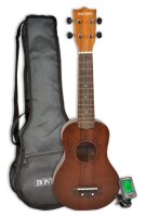 Bontempi Holz-Ukulele mit Stimmgerät