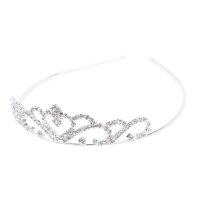 Diadem Herzkrone für Meerjungfrauen aus Metal mit...